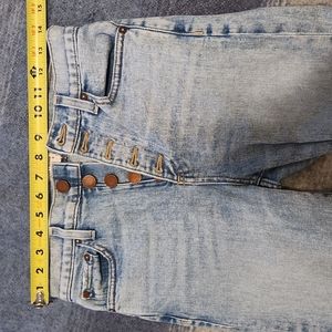 Alice + Olivia Acid Wash Jeans